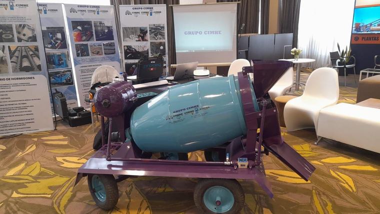 Equipamento CIMHE em exposição